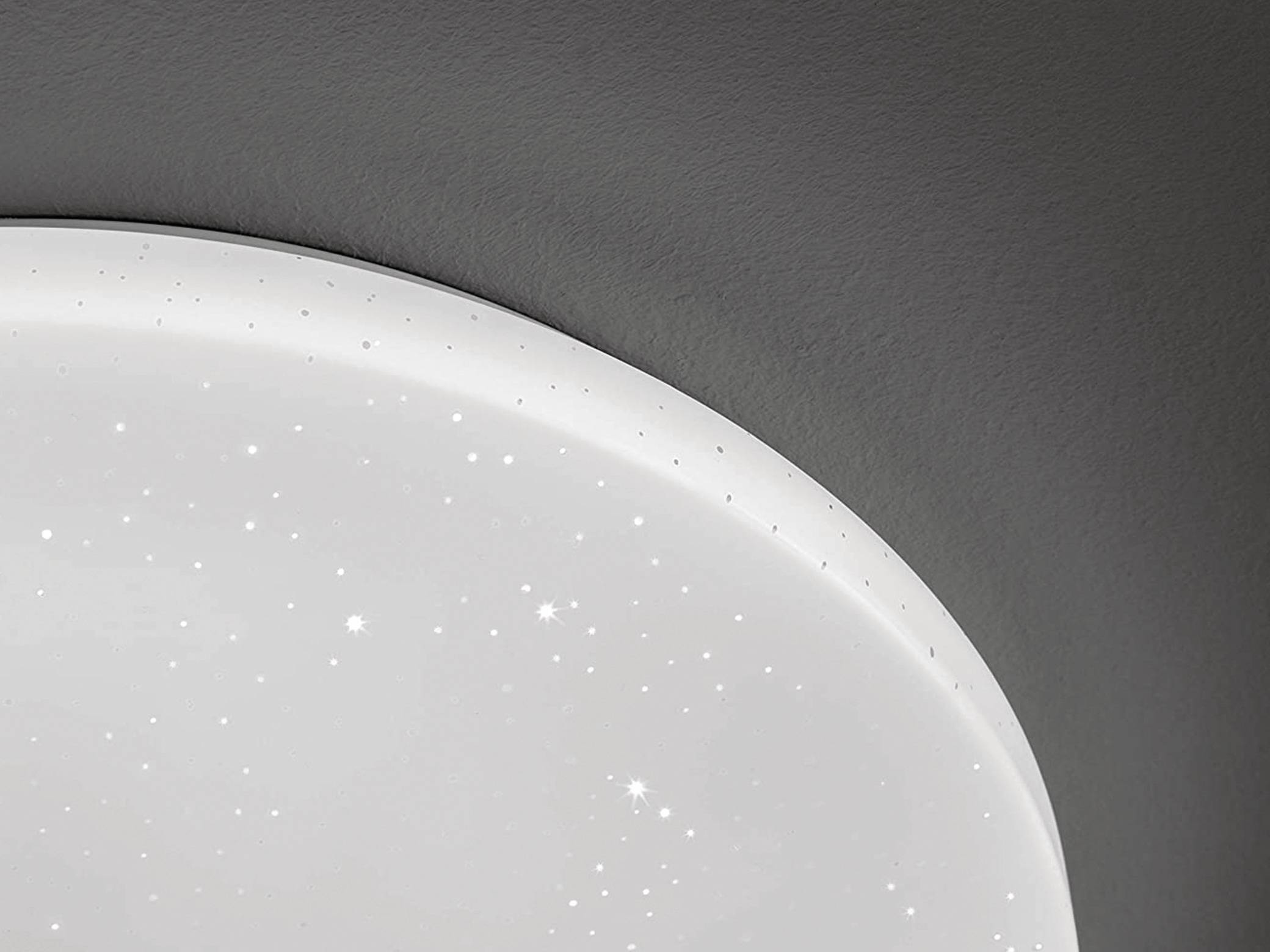 EGLO LED-Deckenleuchte POGLIOLA-S, 36W, 3550 lm, 4000K, 490 mm, Kristalleffekt