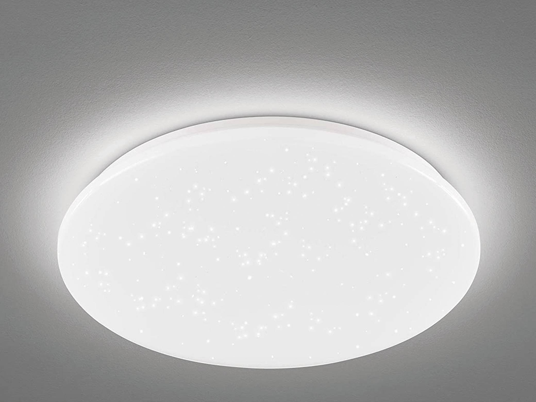 EGLO LED-Deckenleuchte POGLIOLA-S, 36W, 3550 lm, 4000K, 490 mm, Kristalleffekt