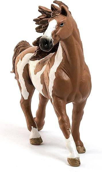Schleich 13794 - Horse Club, Pinto Hengst, Tierfigur, Länge 16 cm