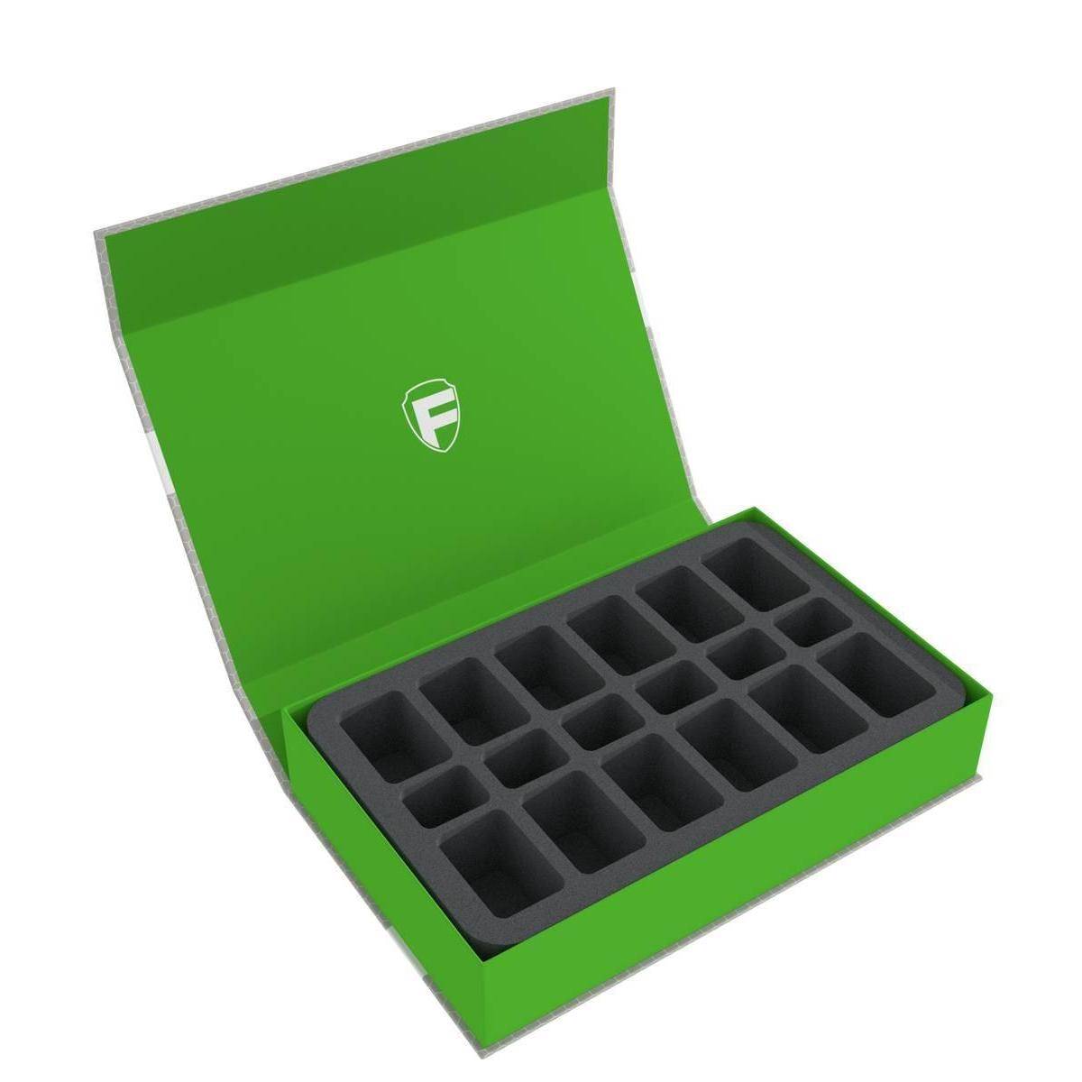 HSMB055P61 - Magnetbox grün für HeroQuest: Karak Varn Erweiterung