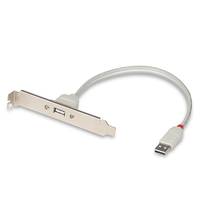Lindy 33123 Internes USB-Kabel Multimedia-Technik Slotbleche