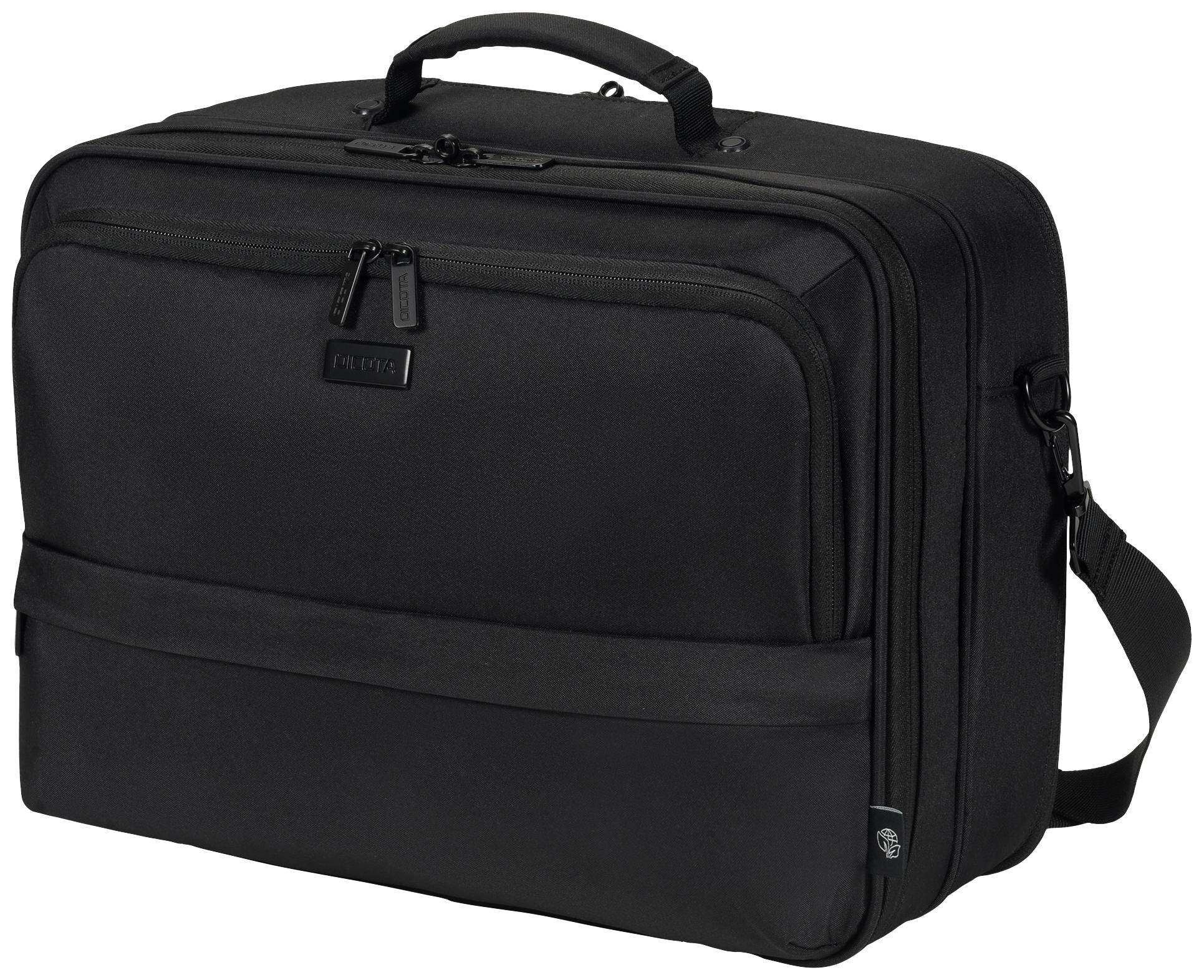 Dicota Multi Twin Eco CORE Clamshell 14-16 black Multimedia-Technik Notebooktaschen
