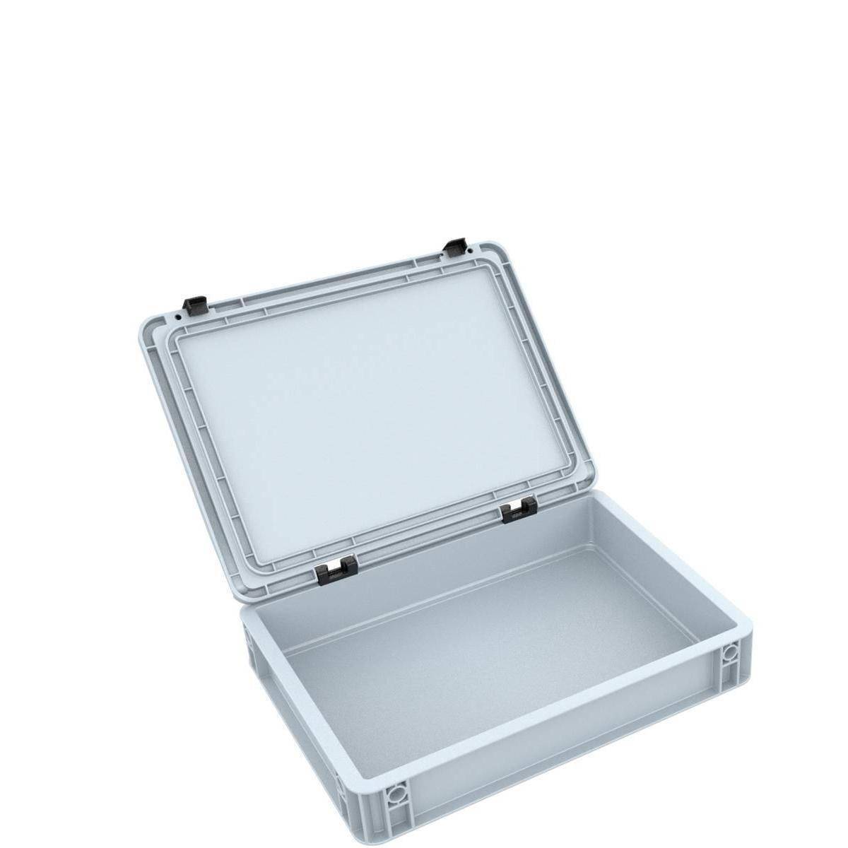 DDEB070 - DDEB070 Eurobehälter / Euro Box mit Scharnierdeckel