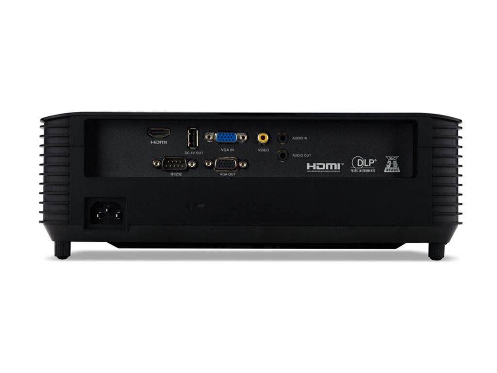 Acer X139 - DLP-Projektor - tragbar - 3D - 5000 ANSI-Lumen - WXGA (1280 x 800)