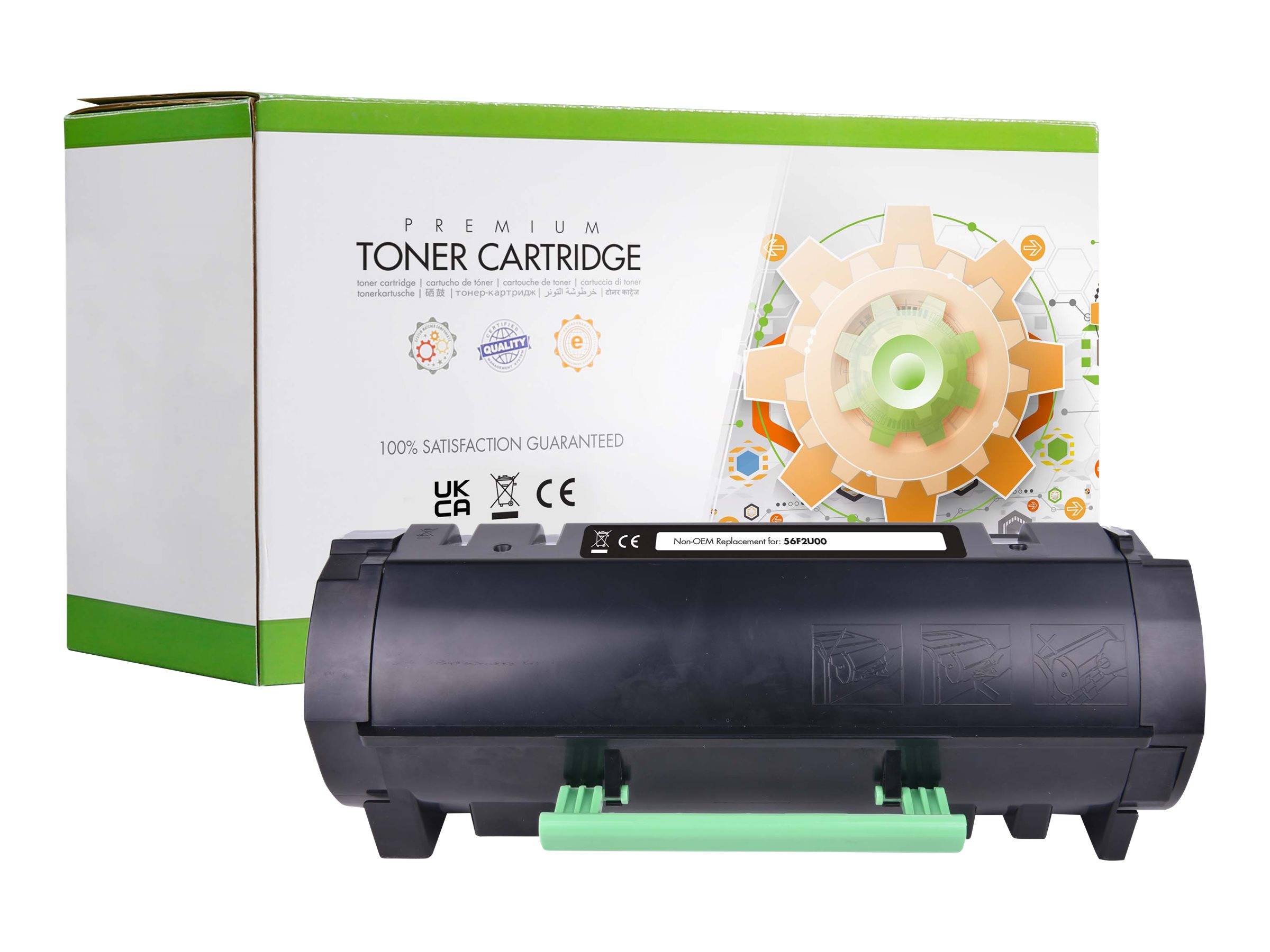 Static Control - Schwarz - kompatibel - Box - Tonerpatrone (Alternative zu: Lexmark 56F2U00)