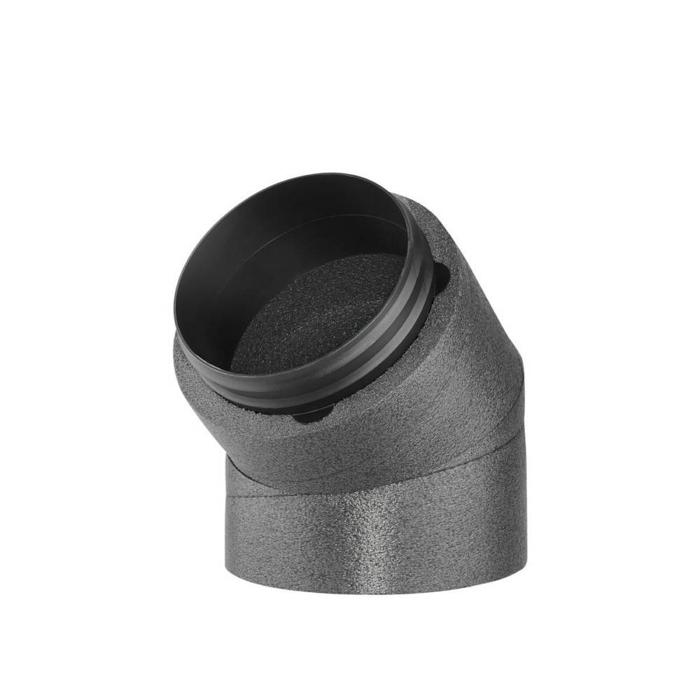 Helios Ventilatoren IsoPipe 45 Grad Bogen IP-B 200/45