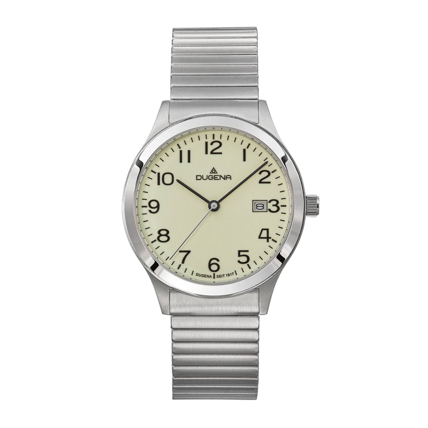 Dugena Bari 4461121, für Herren, Quarz, Edelstahl, wasserdicht, 5 bar