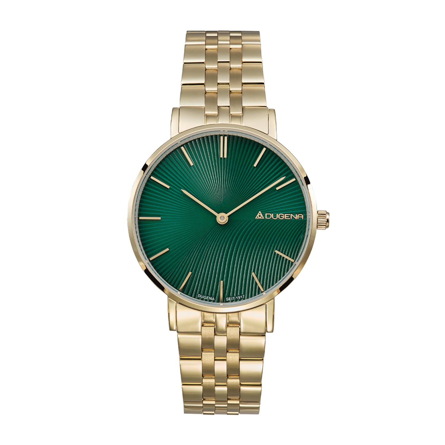 Dugena Linée, Quarz, für Damen, Edelstahl, Saphirglas, wasserdicht, 3 bar