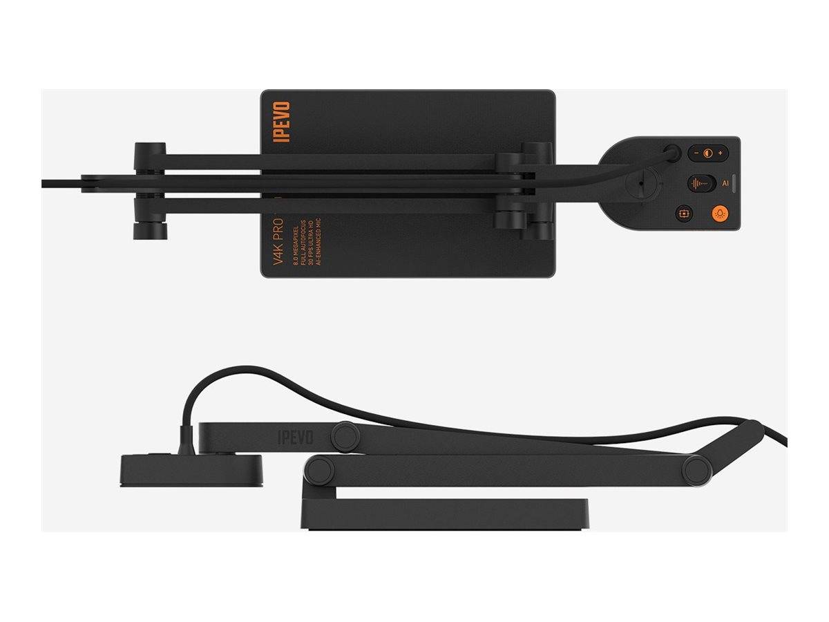 IPEVO V4K PRO 120 - Digitale Dokumentenkamera - Farbe - 4K - Audio - kabelgebund