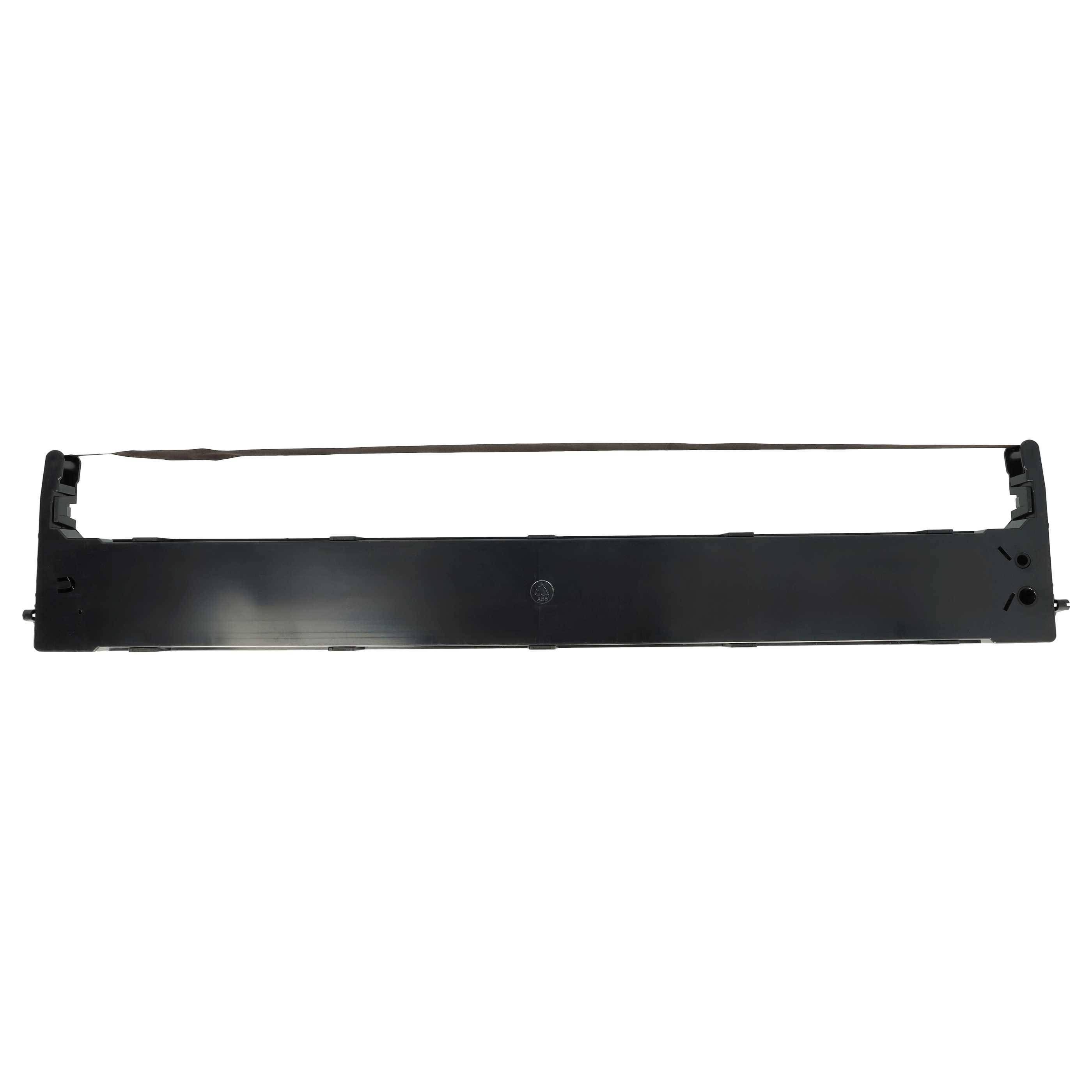 vhbw 5x Farbband Schriftband Ersatz für Tally 099061L | 099003L, 099004L für Nadeldrucker, Bondrucker - Schwarz