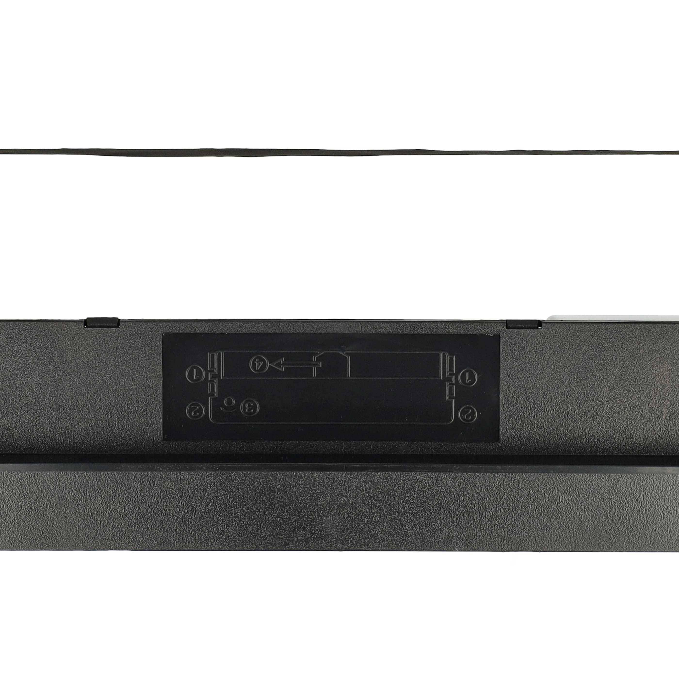 vhbw 10x Farbband Schriftband Ersatz für Tally 99041 für Nadeldrucker, Bondrucker - Schwarz
