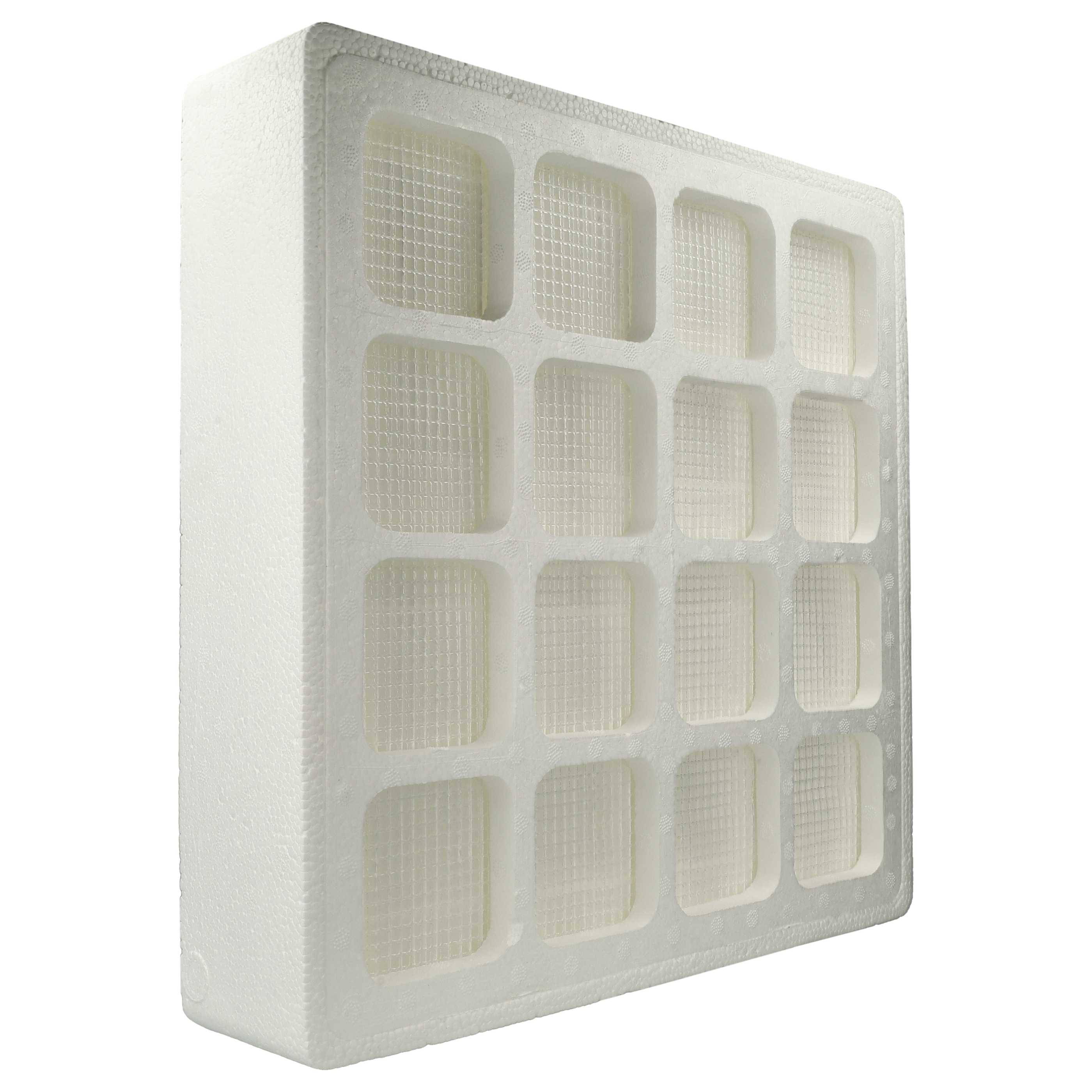 vhbw 2x Vorfilter Ersatz für IQAir 102101000 | Premax F8 S für Luftreiniger - Vlies / Kunststoff, Filterklasse F8 Weiß