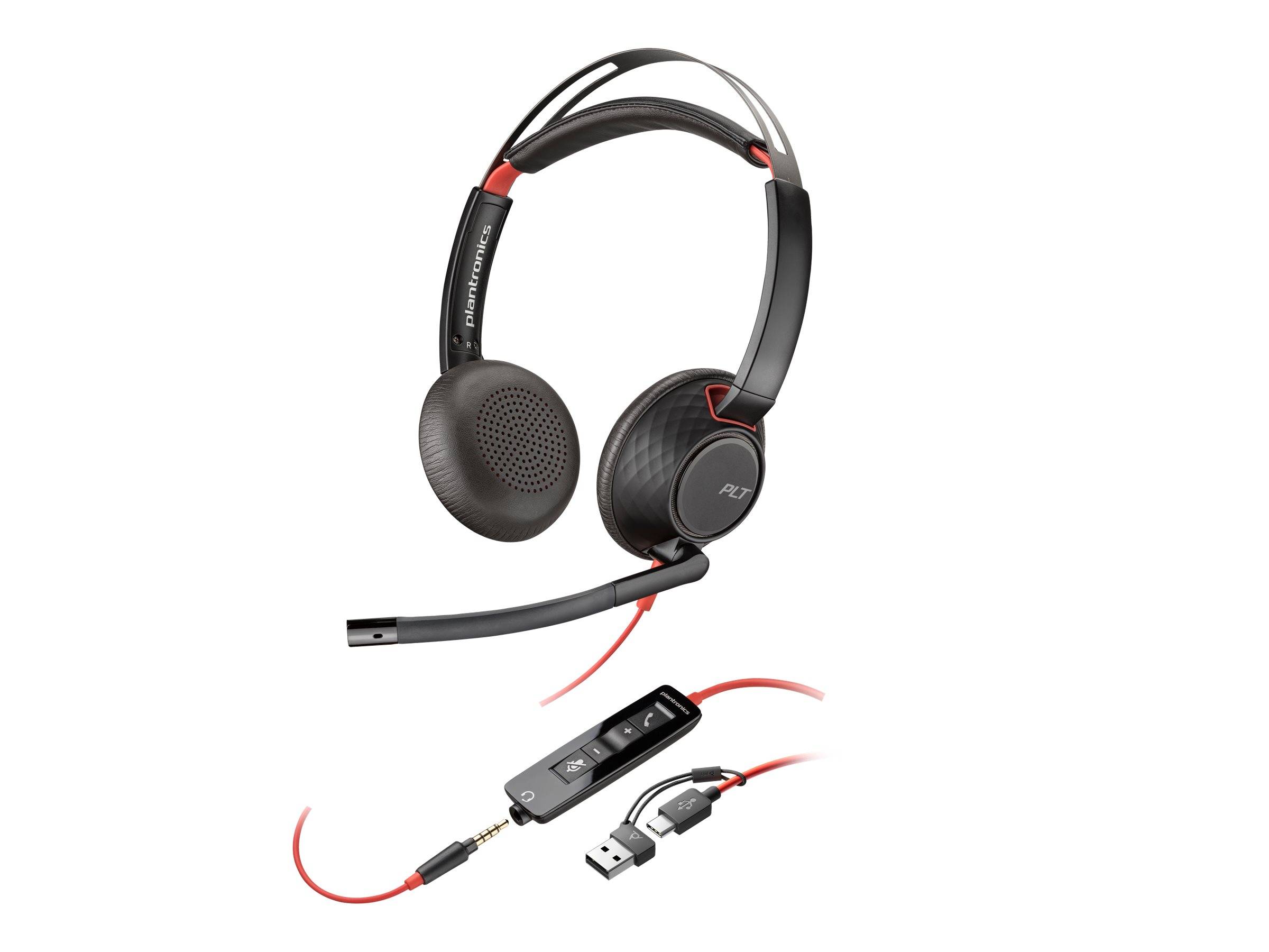 HP - Poly Blackwire 5220 - Headset - On-Ear - kabelgebunden