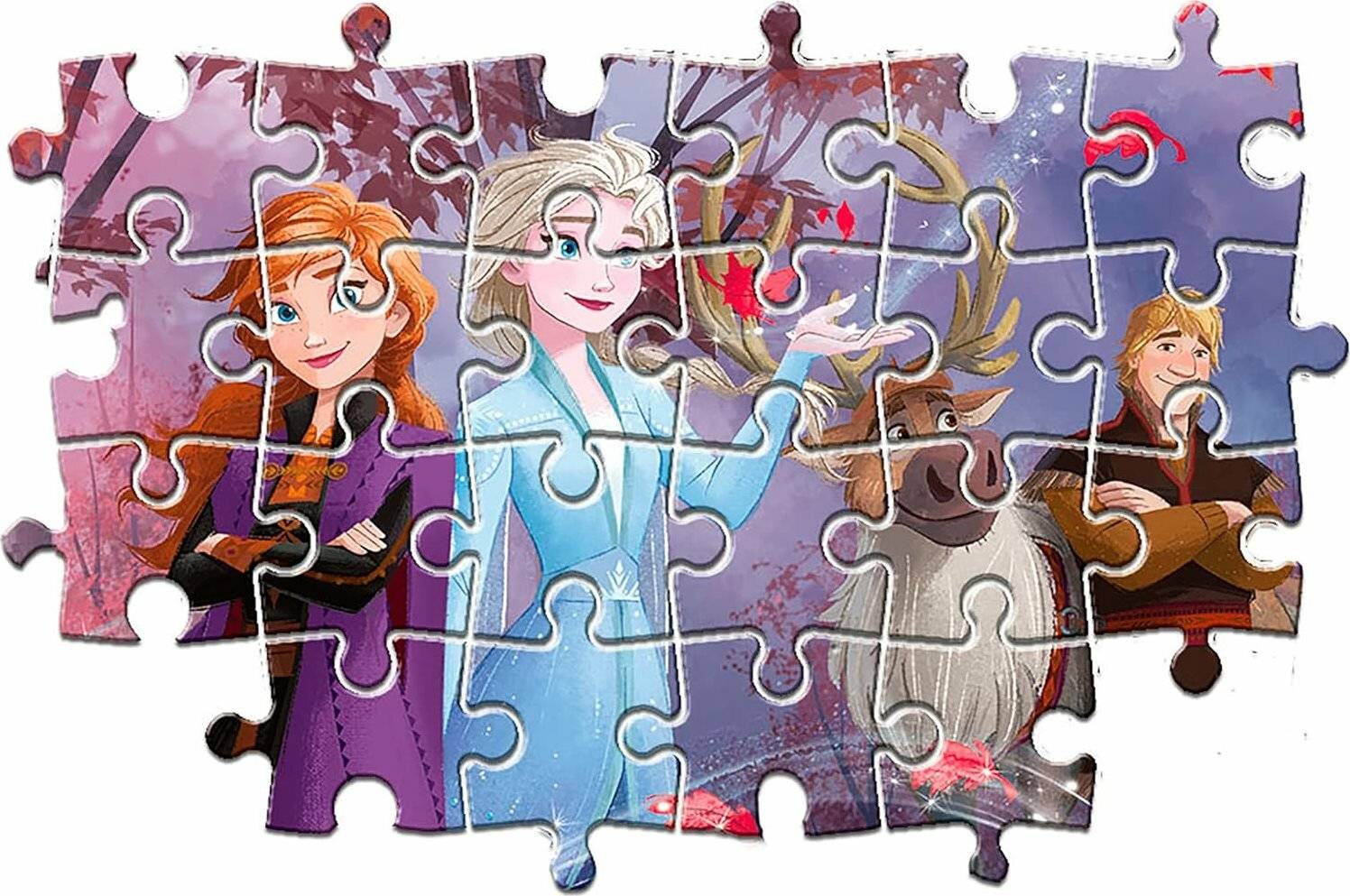 CLEMENTONI Eisreich Puzzle 2 MAXI 60 Teile