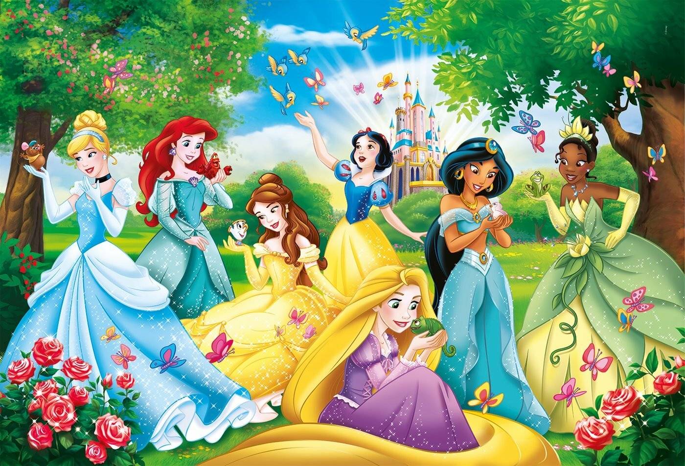 Clementoni Maxi-Puzzle Disney Princess, 60 Teile.