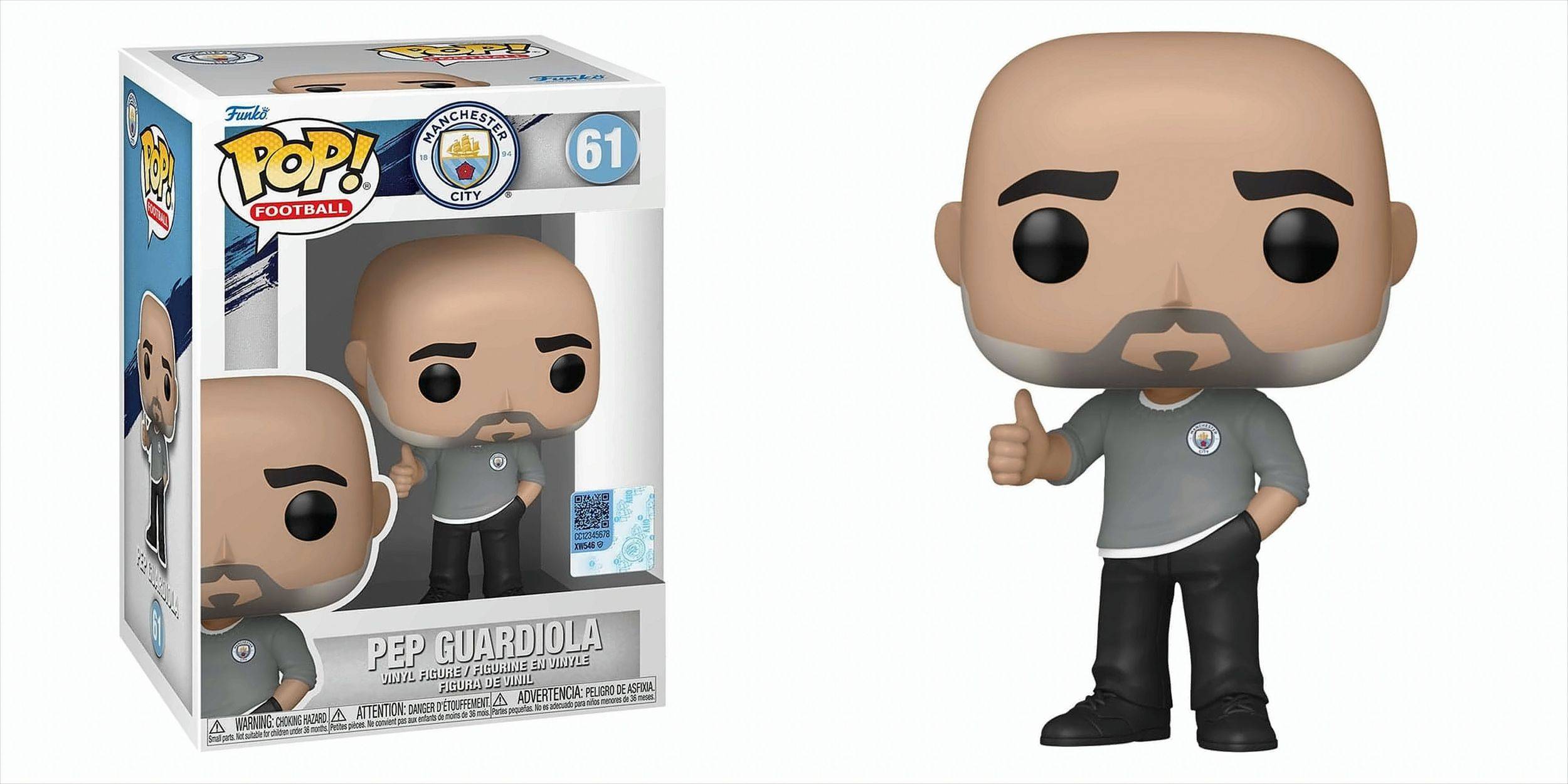 GW4881 POP - Fussball - Pep Guardiola / Manchester City Neu & OVP
