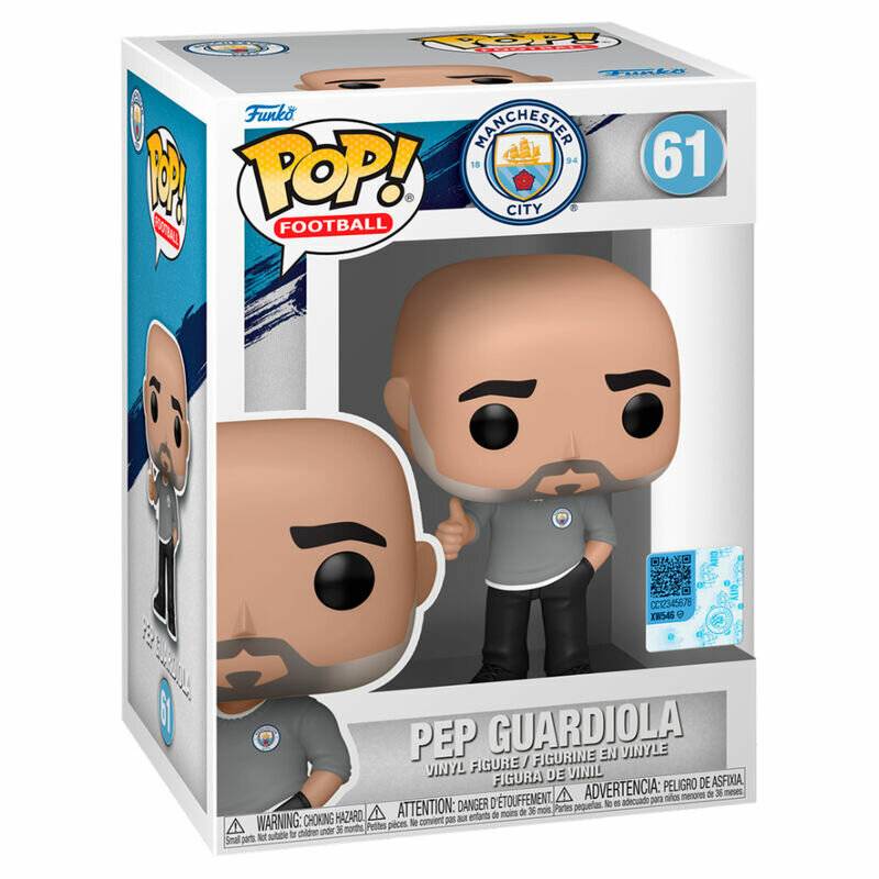 EFL POP! Football Vinyl Figur ManCity - Pep Guardiola 9 cm