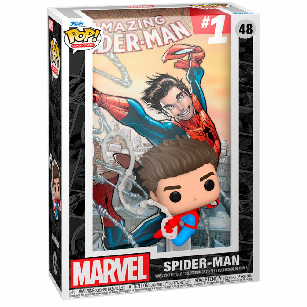 Marvel POP! Comic Cover Vinyl Figur The Amazing Spider-Man #1 9 cm
