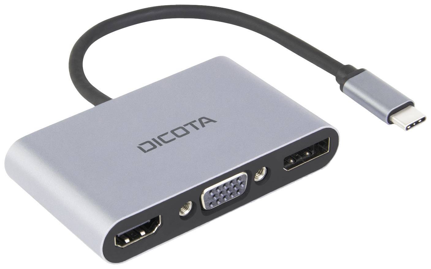 Dicota USB-C Portable 5-in1 Docking Station 4K HDMI/DP PD Multimedia-Technik Dockingstation