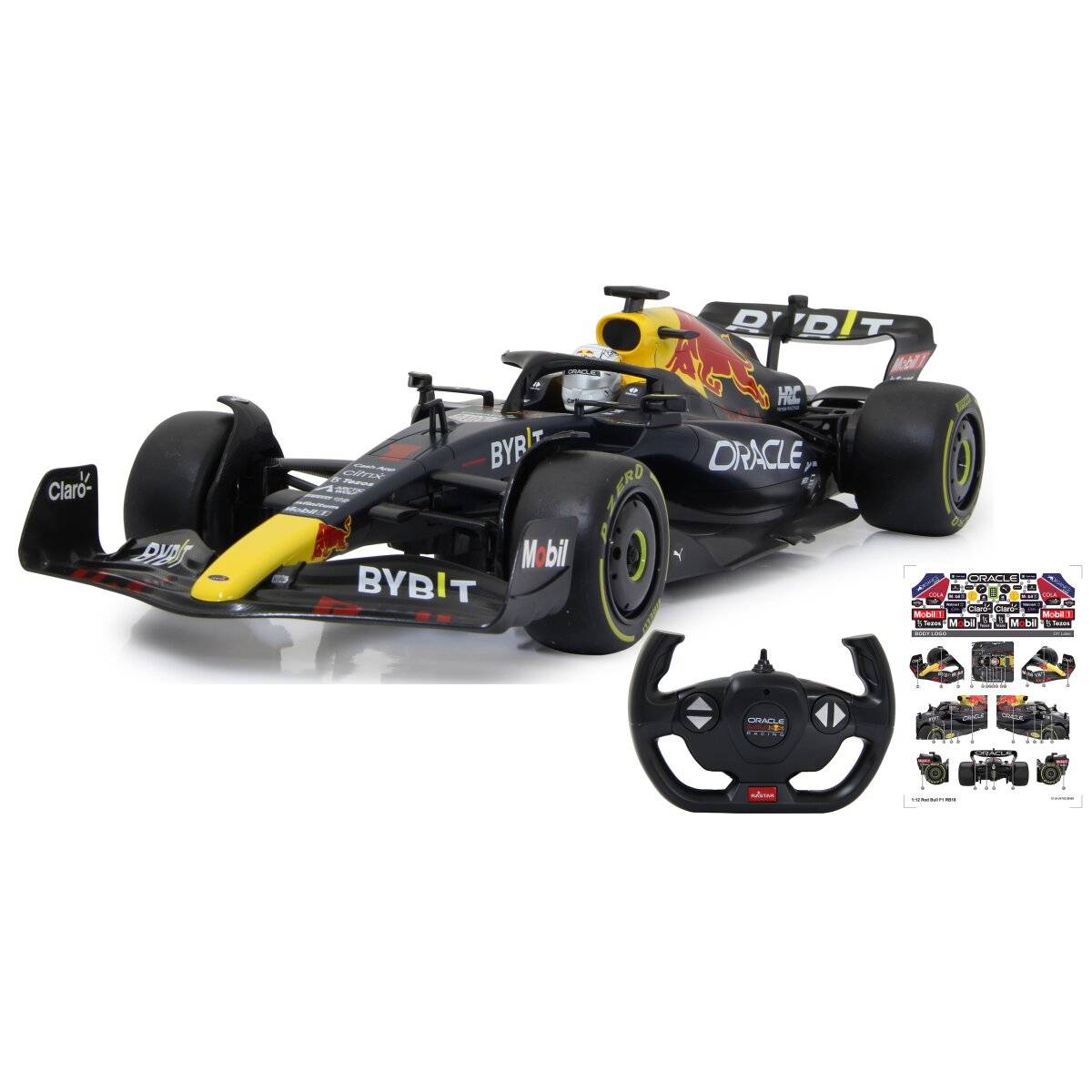 Jamara Oracle Red Bull Racing RB18 1:12 dunkelblau 2,4GHz