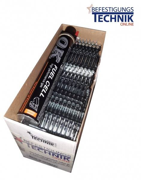 Betonnägel 2,6x40mm Gas rot für Betonnagler Hitachi Makita KMR Reich Tjep Senco B