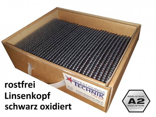 34° Streifennägel 2,8x65mm Ring rostfrei A2 Linsenkopf SCHWARZ Hikoki NR1890DBCL Tjep Prebena Senco