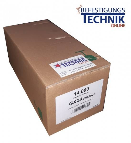 Prebena GX Klammern 28mm verzinkt Paslode S16 ZH-29 IM200/50 S200-S16 4200 S-16 14M KL-21 Pr.