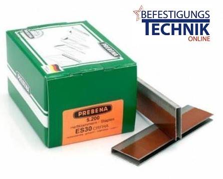 5200 Heftklammern Prebena ES30CRFHA rostfrei für 2XR-ES40 2P-ES40SDS KL-17 5,2M