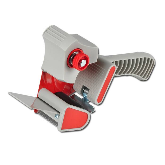 Handabroller - für Packband - mit Bremse - L 0,47 m x B: 0,26 m x H 0,46 m