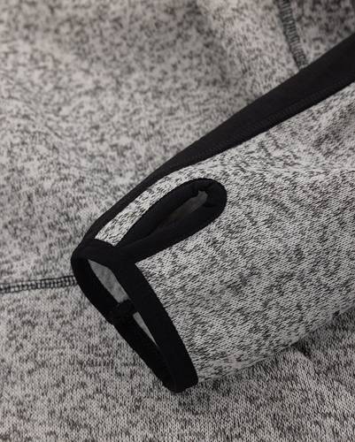 Fristads Fleecejacke 7451 PRKN - Grau/Schwarz/3XL 114032-896-3XL