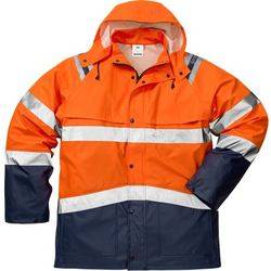 Hi-Vis Regenjacke 114041-271 Gr. 2XS orange/marine, 100% Polyester ca. 170 g/m²