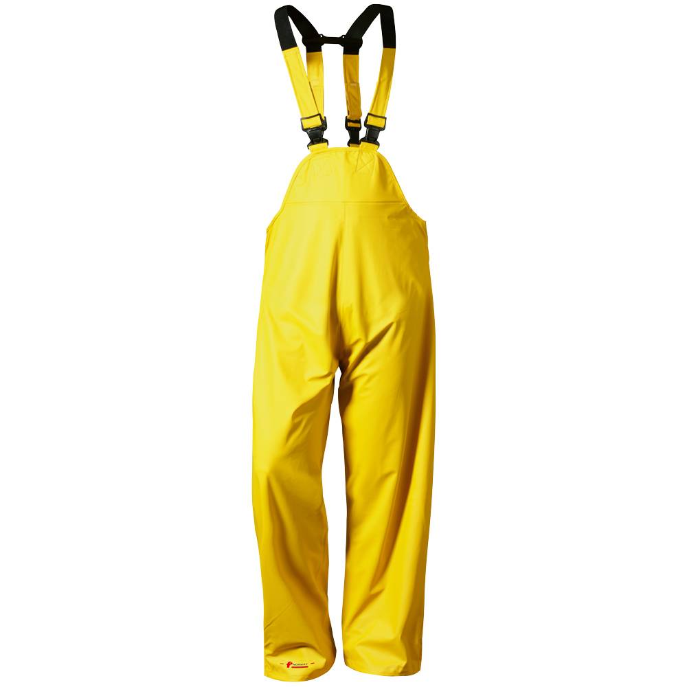 HALMSTAD PU-Stretch-Latzhose NORWAY, EN 343 Gelb, 26414 Gr.S