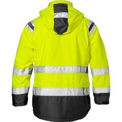 HI-VIS Airtech Damen Winterjacke Gr. L gelb/schwarz, 100% Polyester 126547-196