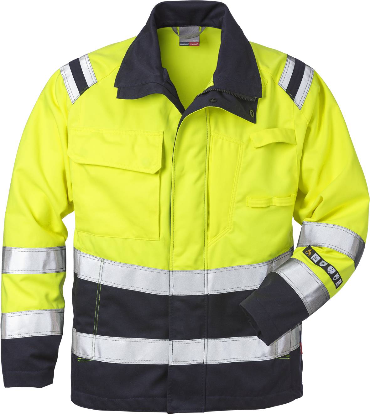 Fristads Kansas 119922-171-3XL Flamestat High Vis Jacke Kl. 3 4175 ATHS Warnschu