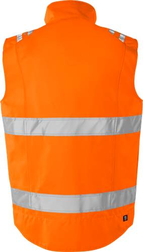 Fristads High Vis Green Weste Kl. 2 5067 GPLU - Warnschutz-Orange/2XL 134242-230-2XL