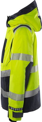 Fristads Flamestat High Vis Airtech® Jacke Kl.3 4525 ATHR - Warnschutz-Gelb/Marine/3XL 134416-171-3XL
