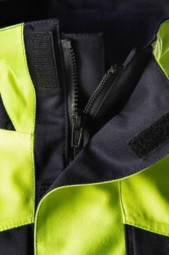Fristads Flamestat High Vis Airtech® Jacke Kl.3 4525 ATHR - Warnschutz-Gelb/Marine/3XL 134416-171-3XL