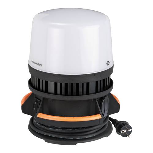 BRENNENSTUHL professionalLINE - LED Baustrahler ORUM 360° (220-240V | 97W | 12.600lm Lichtstrom | 5,00m Kabel)