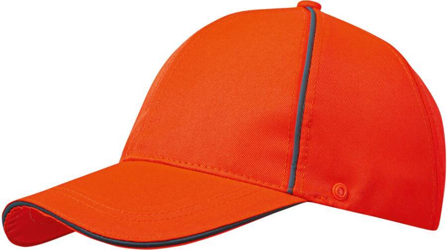 UV-Cap mit Nackenschutz 73797310 Größe Uni Farbe warnorange
