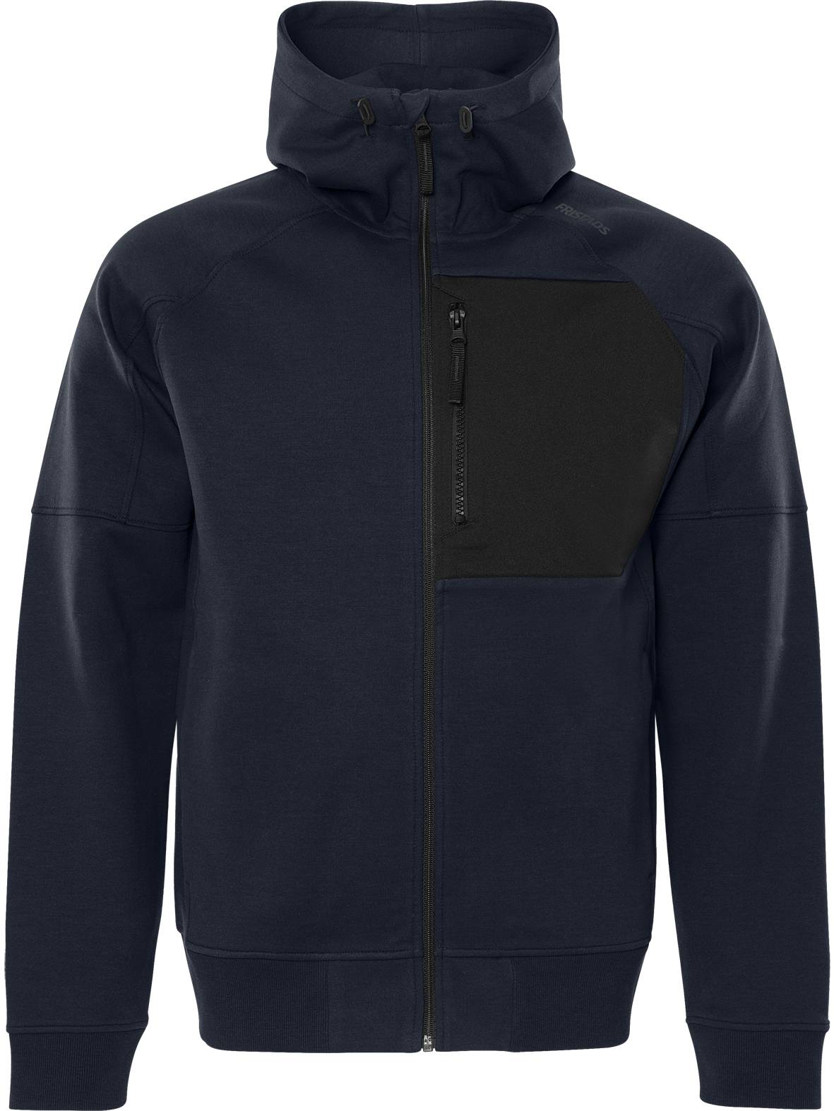 FRISTADS 300498-544-2XL Hooded sweat jacket 7831 GKI Dunkelmarine Gr. 2XL