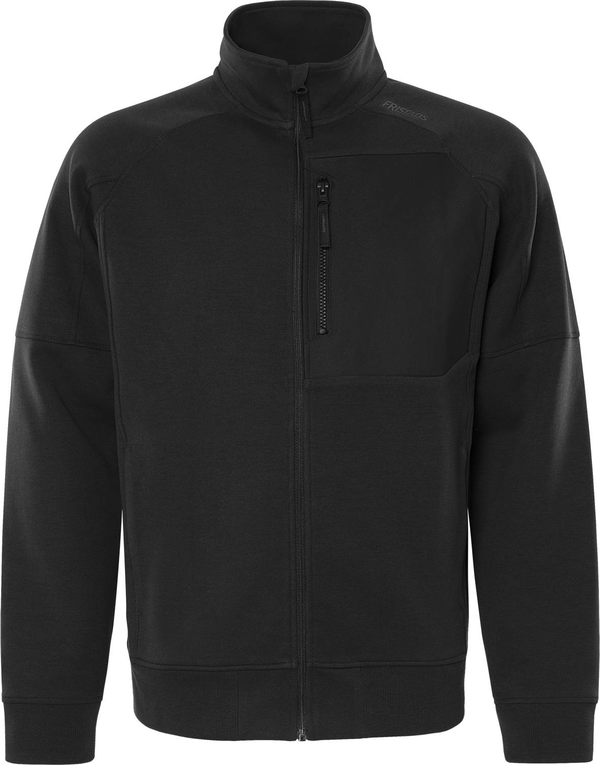FRISTADS 300499-940-2XL Sweatshirt jacket 7830 GKI Schwarz Gr. 2XL