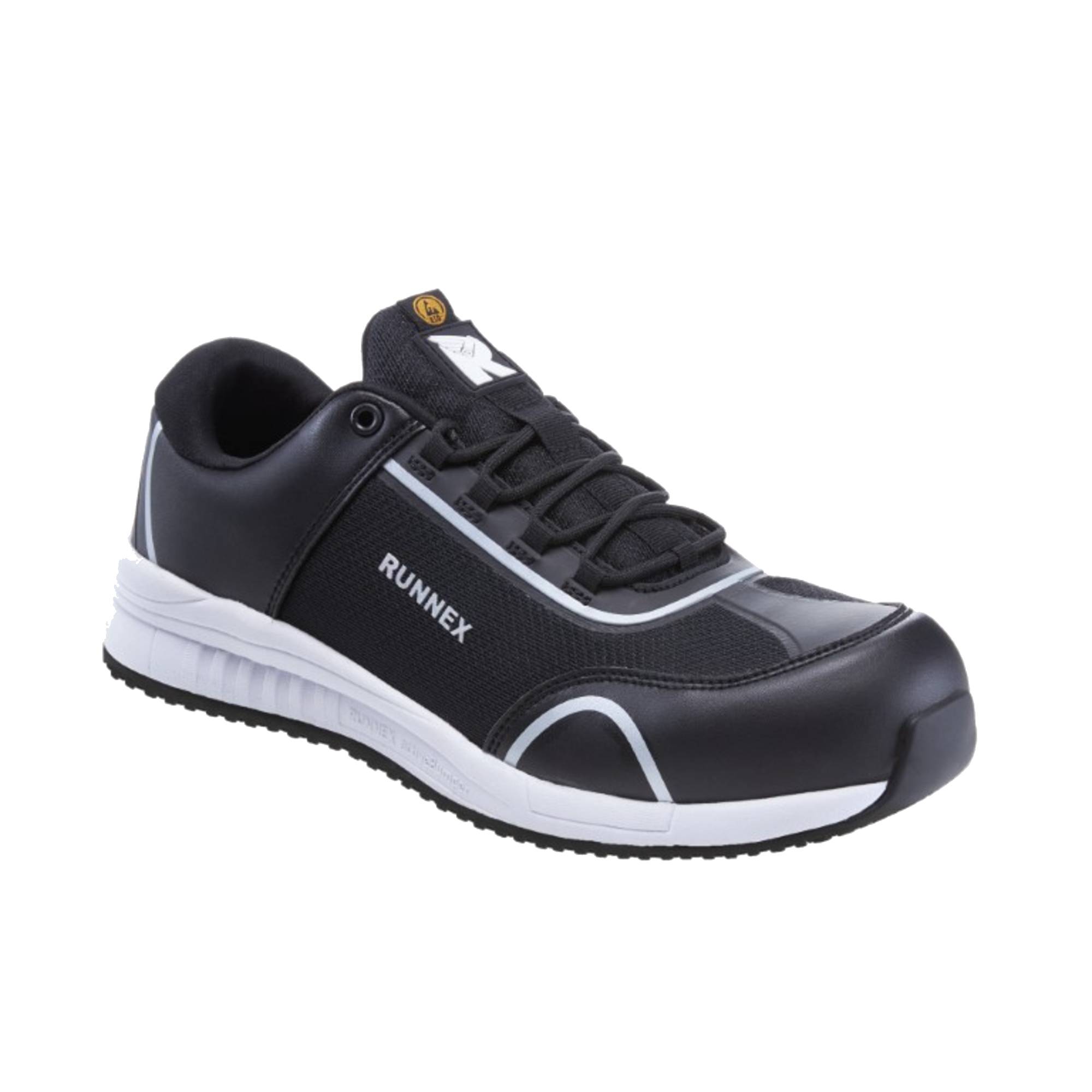 BIG Arbeitsschutz GmbH Sicherheitsschuh SportStar 5113 Gr.46 W.11 schwarz/weiß Schuhweite11 S1PS FO SR 5113-46