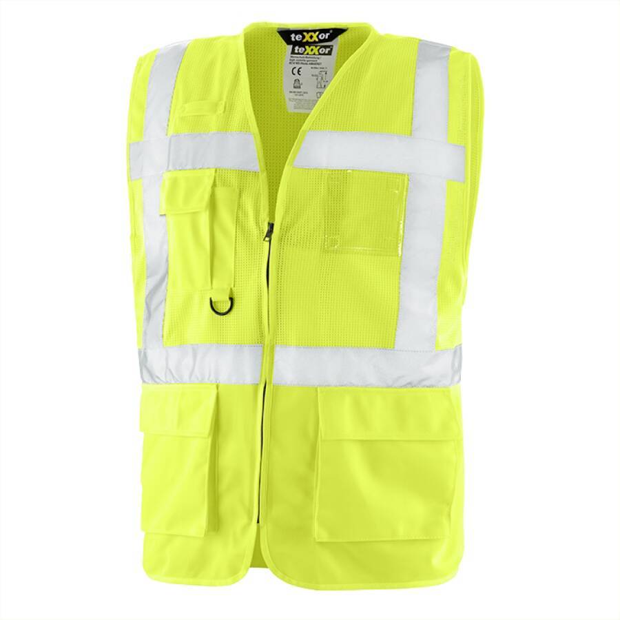 Warnschutzweste Mesh Hi-Viz Klasse 2 4214-3XL Größe XXXL Farbe warngelb