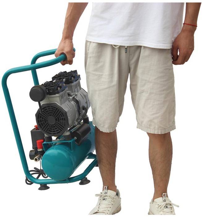 Kompressor Handy Silence 221 OF E 200l/min 8bar 1,1 kW 230 V,50 Hz 6l AIRCRAFT