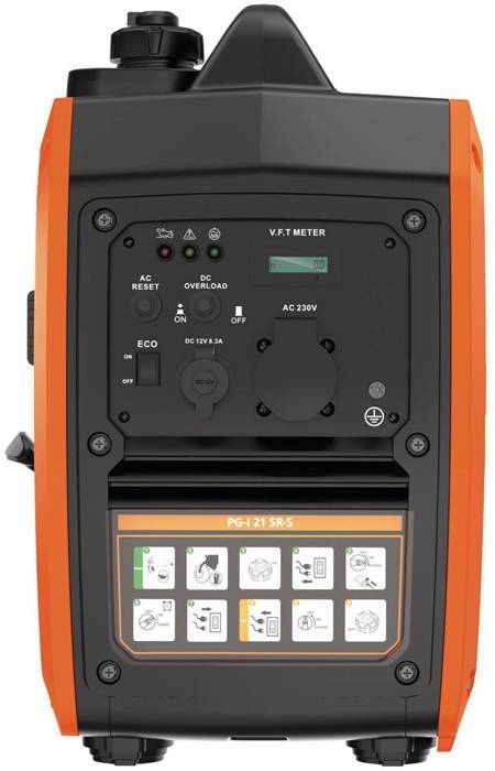 Inverter-Stromerzeuger PG-I 21 SR-S 1,8 kW Benzin UNICRAFT
