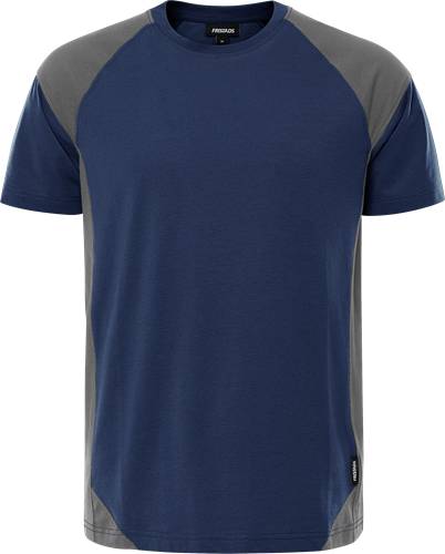 Fristads T-Shirt 7046 GTM - Marine/Grau/L 300505-586-L