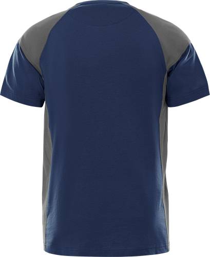Fristads T-Shirt 7046 GTM - Marine/Grau/2XL 300505-586-2XL