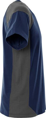Fristads T-Shirt 7046 GTM - Marine/Grau/L 300505-586-L