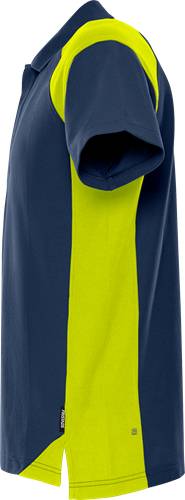 Fristads Poloshirt 7047 GPM - Marine/Gelb/XS 300509-556-XS