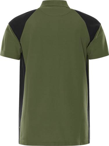 Fristads Poloshirt 7047 GPM - Army Grün/Schwarz/S 300509-796-S